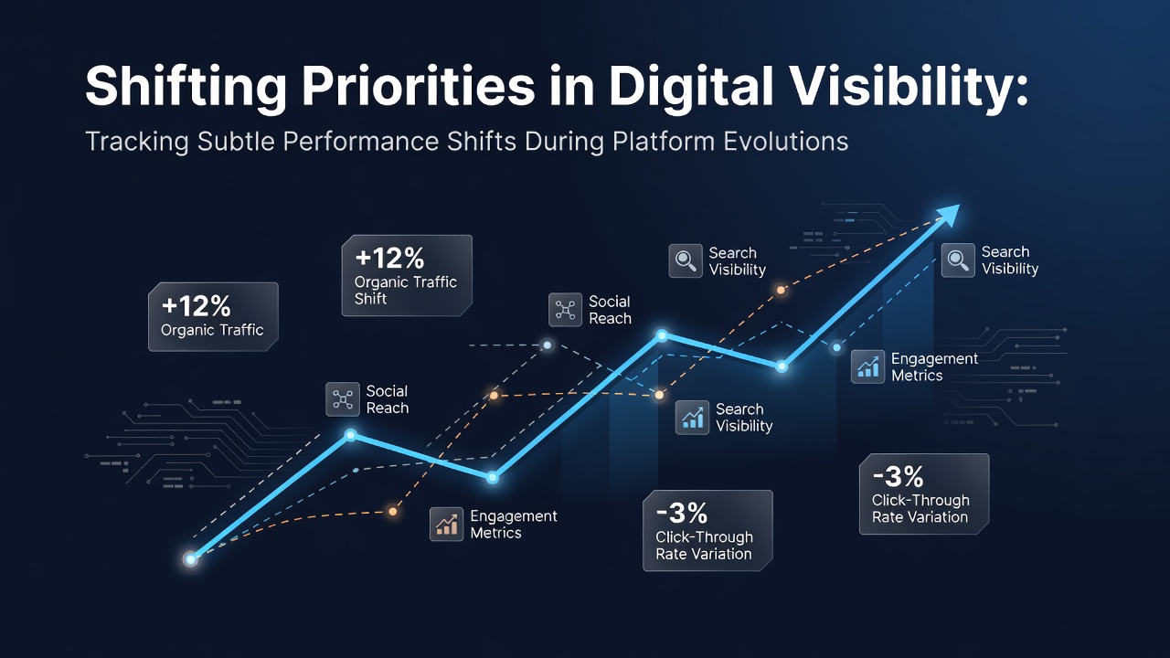 Shifting Priorities in Digital Visibility: Tracking Subtle Performance Shifts During Platform Evolutions